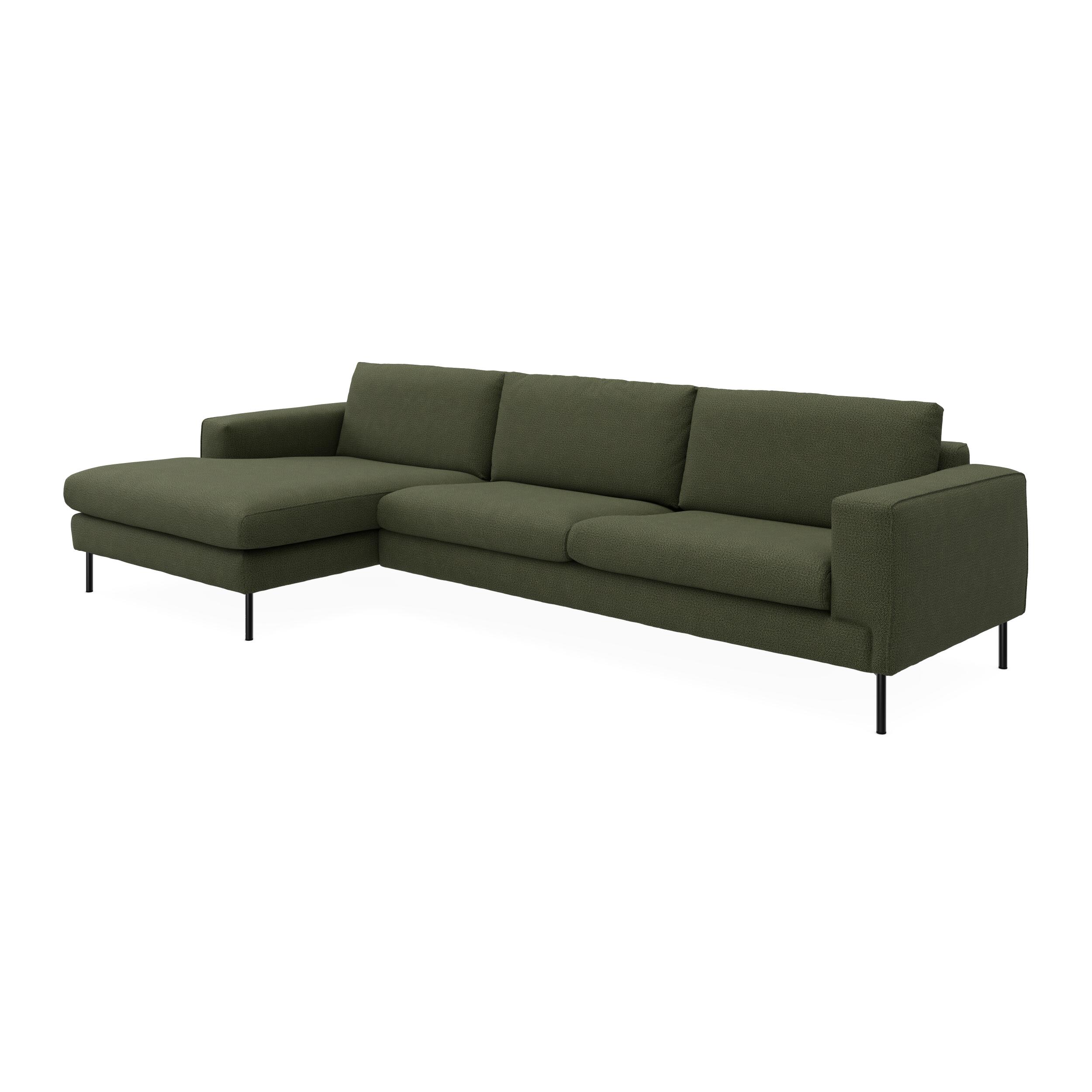 Nyland venstrevendt sofa med chaiselong 