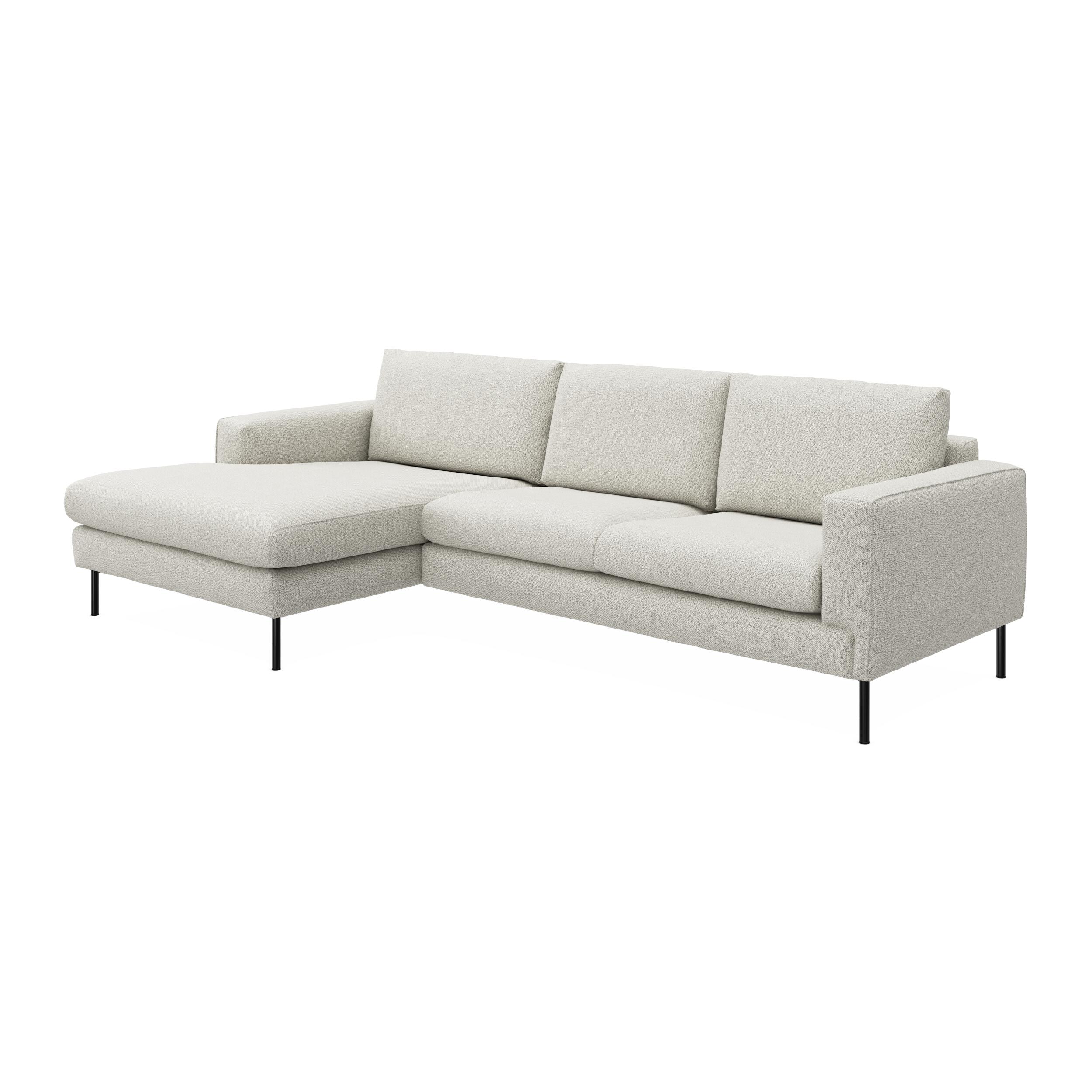 Nyland venstrevendt sofa med chaiselong 