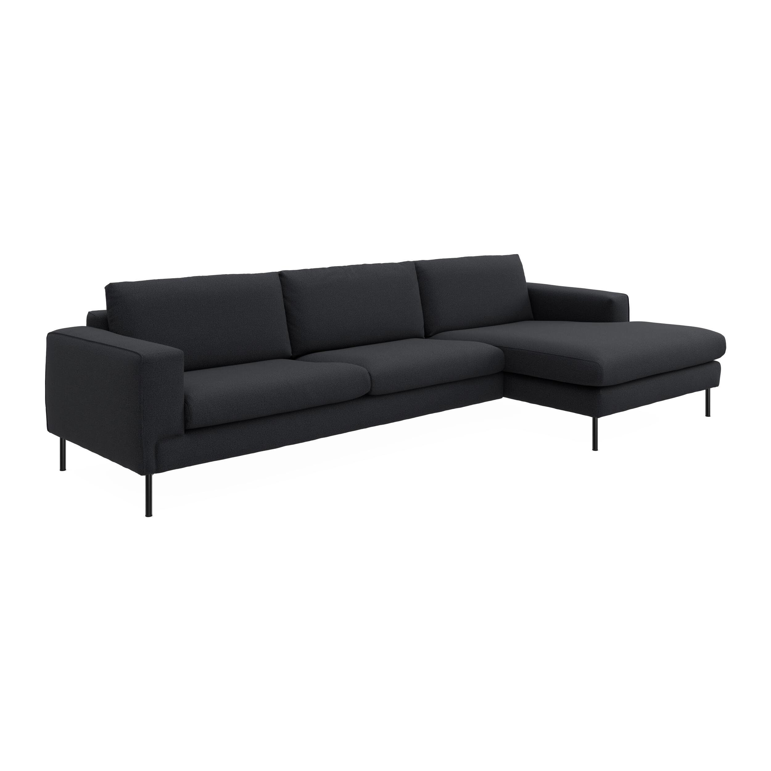 Nyland højrevendt sofa med chaiselong 