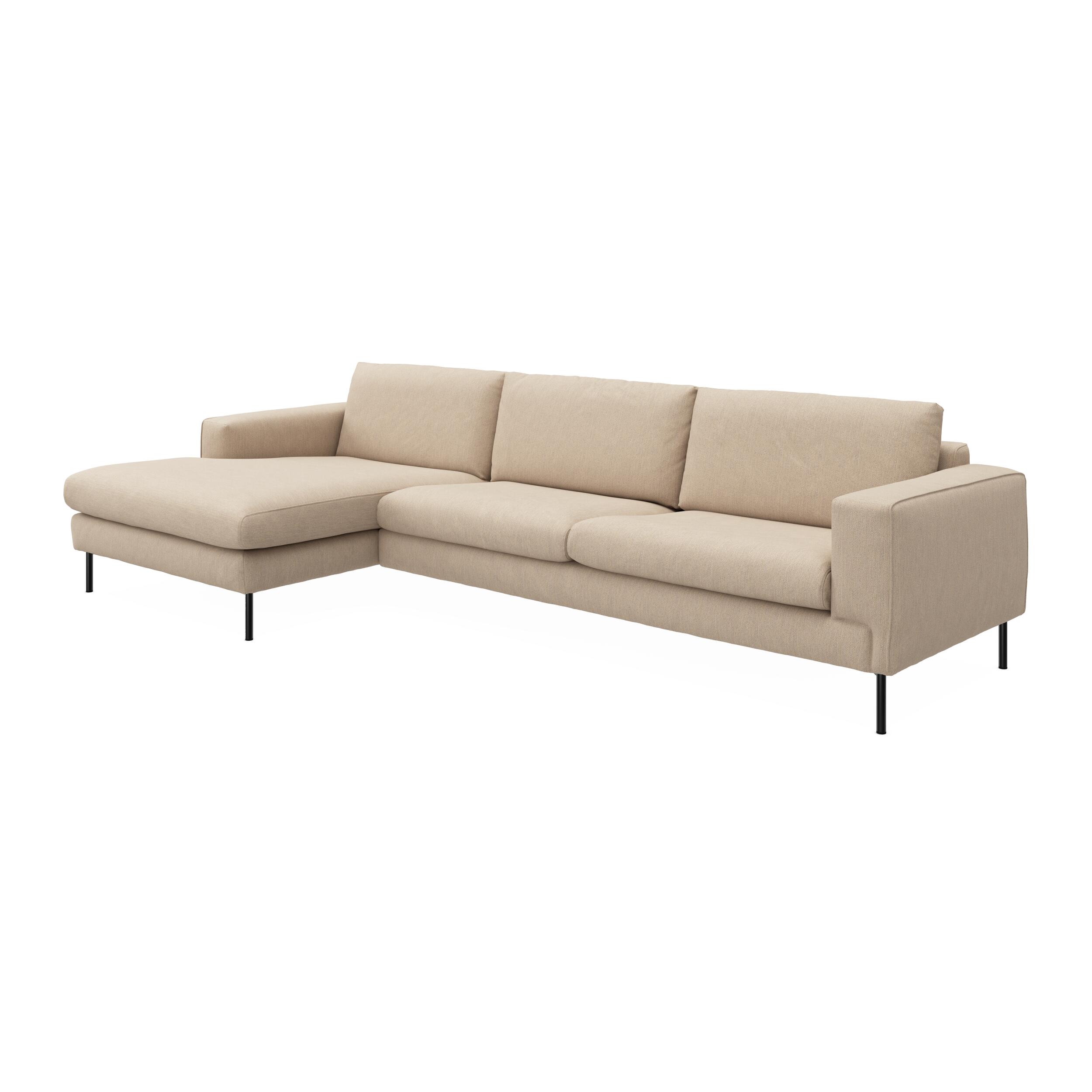 Nyland venstrevendt sofa med chaiselong 