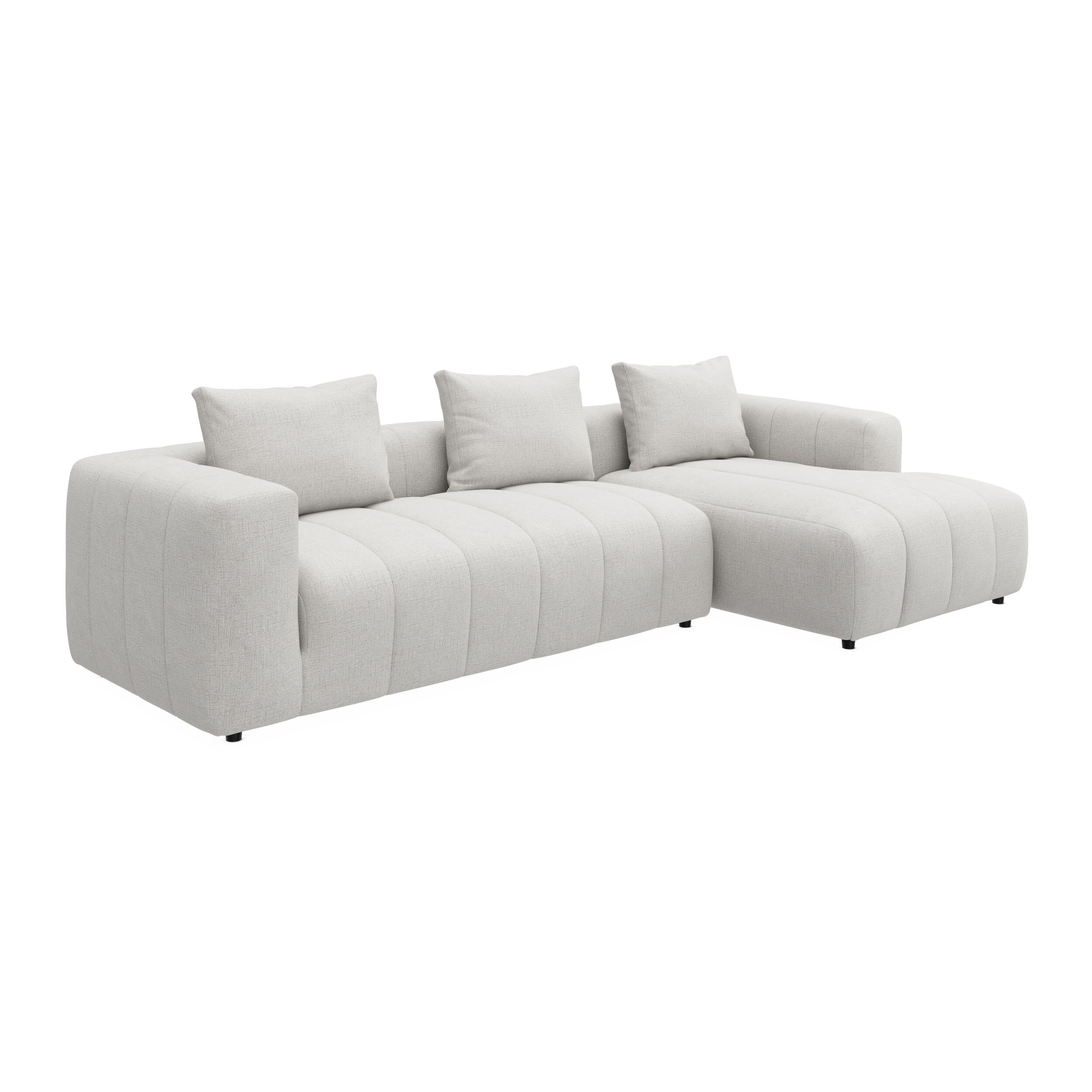Ingvar højrevendt sofa med chaiselong 