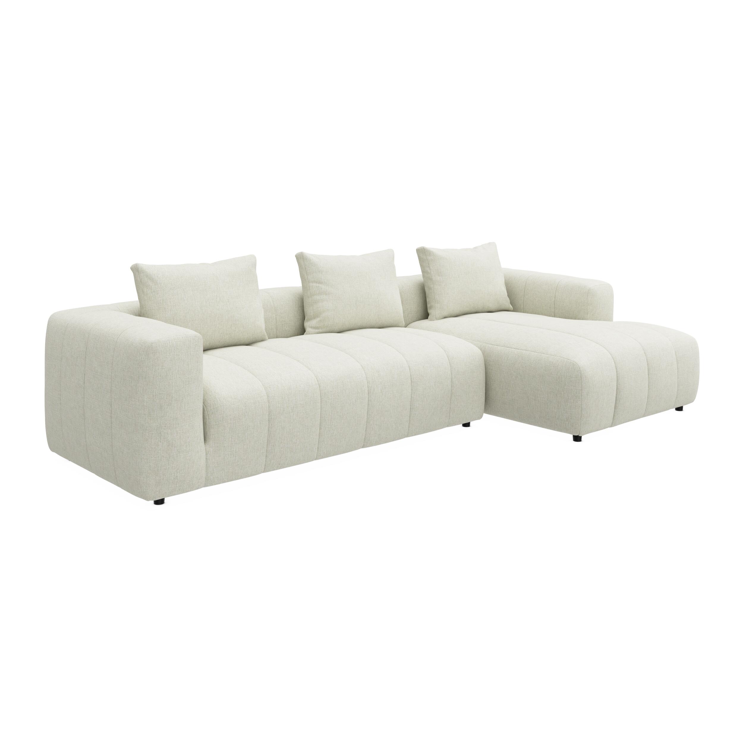 Ingvar højrevendt sofa med chaiselong 