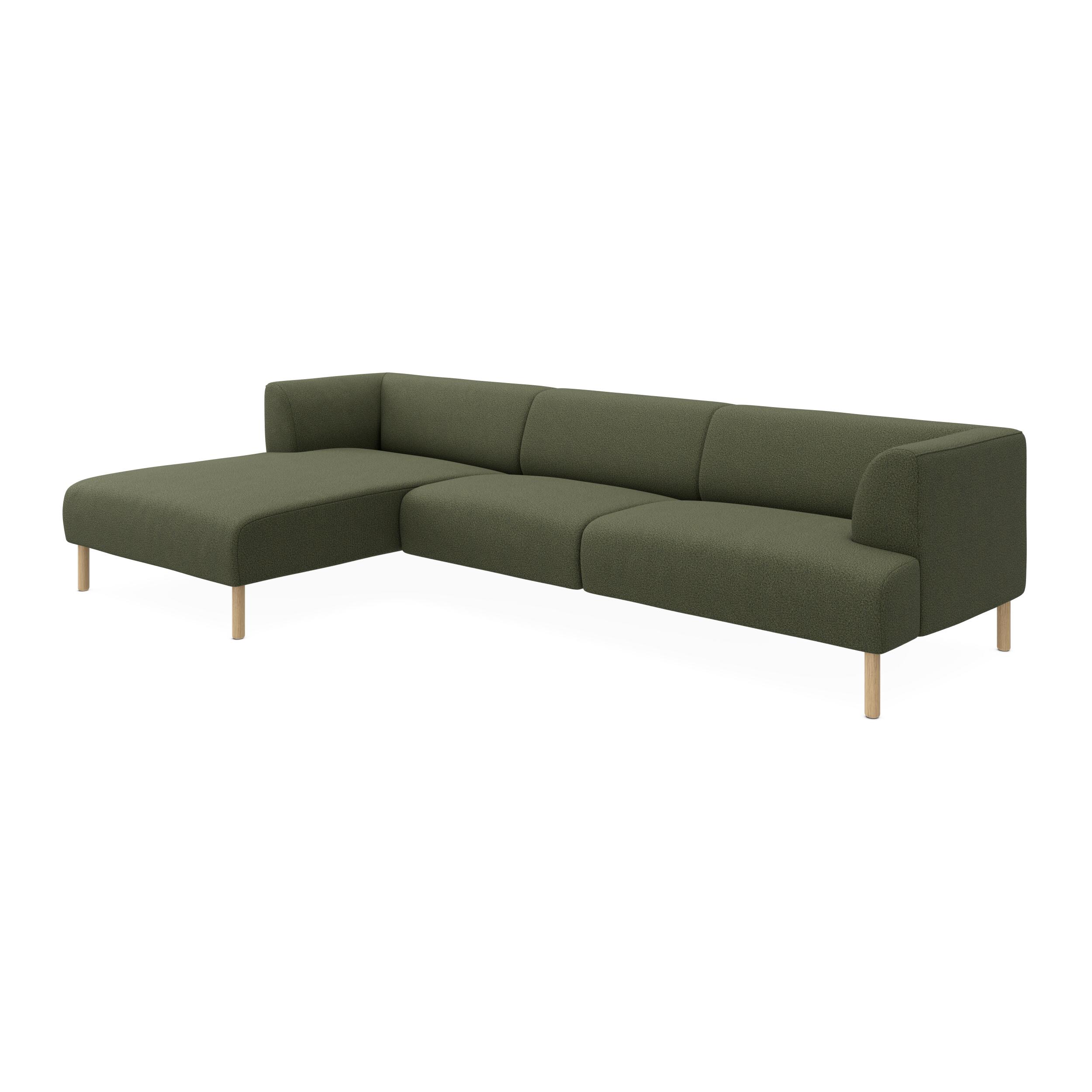 Teron venstrevendt sofa med chaiselong 