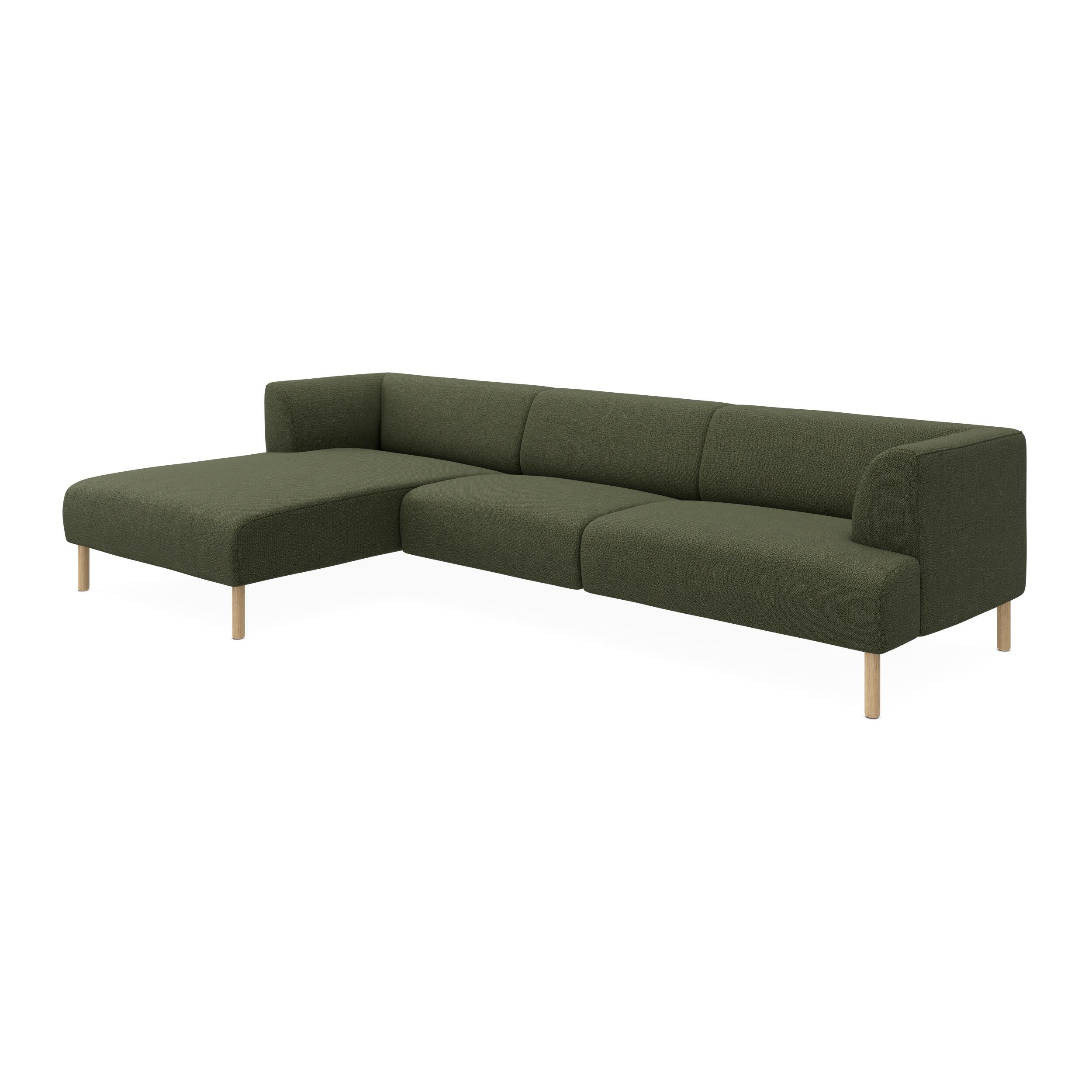 Teron venstrevendt sofa med chaiselong 
