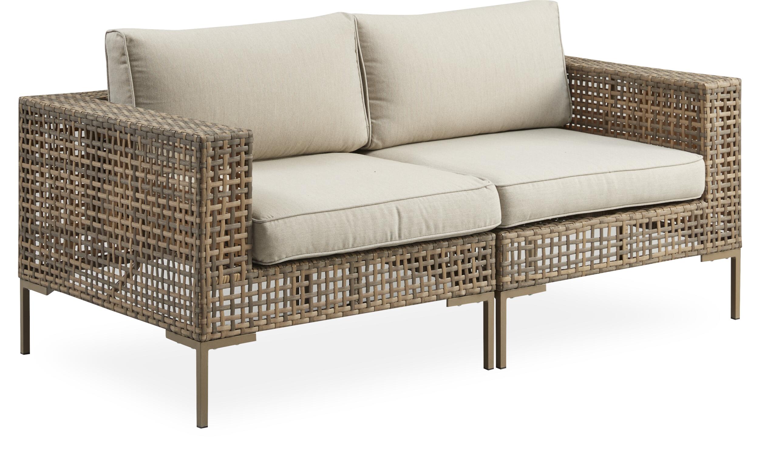 Serino Loungesofa naturfarvet