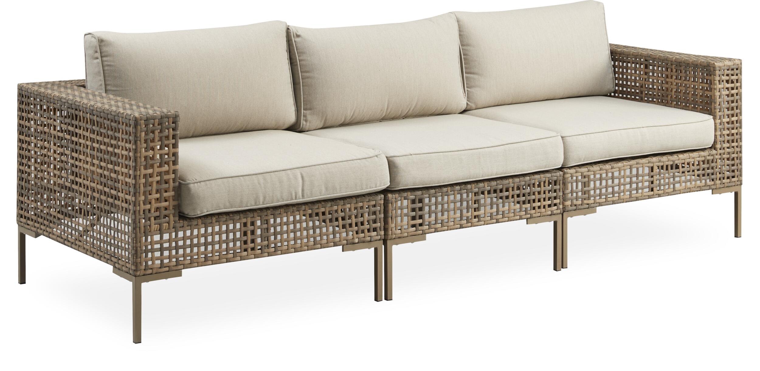 Serino Loungesofa naturfarvet