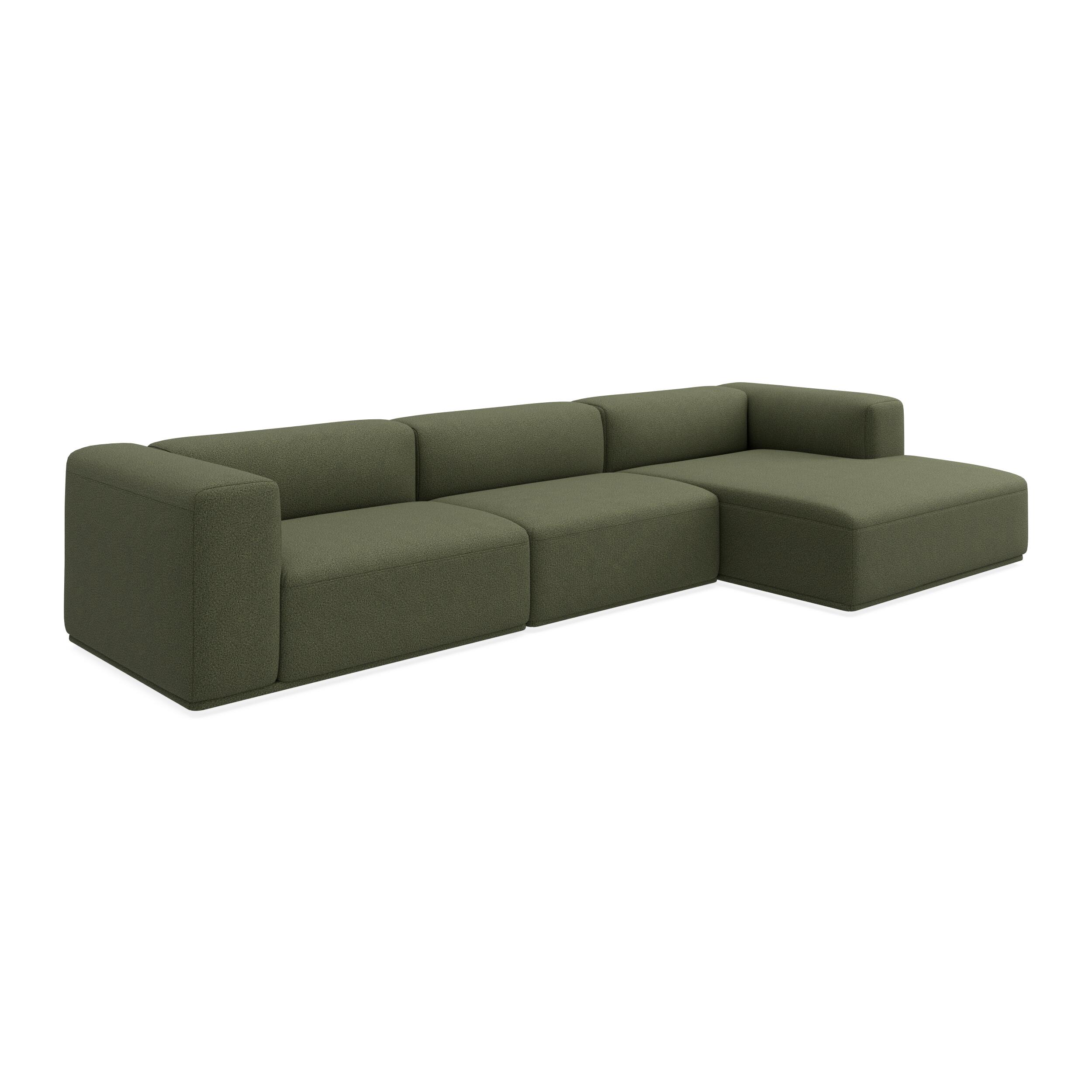 Zano 3-pers. højrevendt sofa med chaiselong