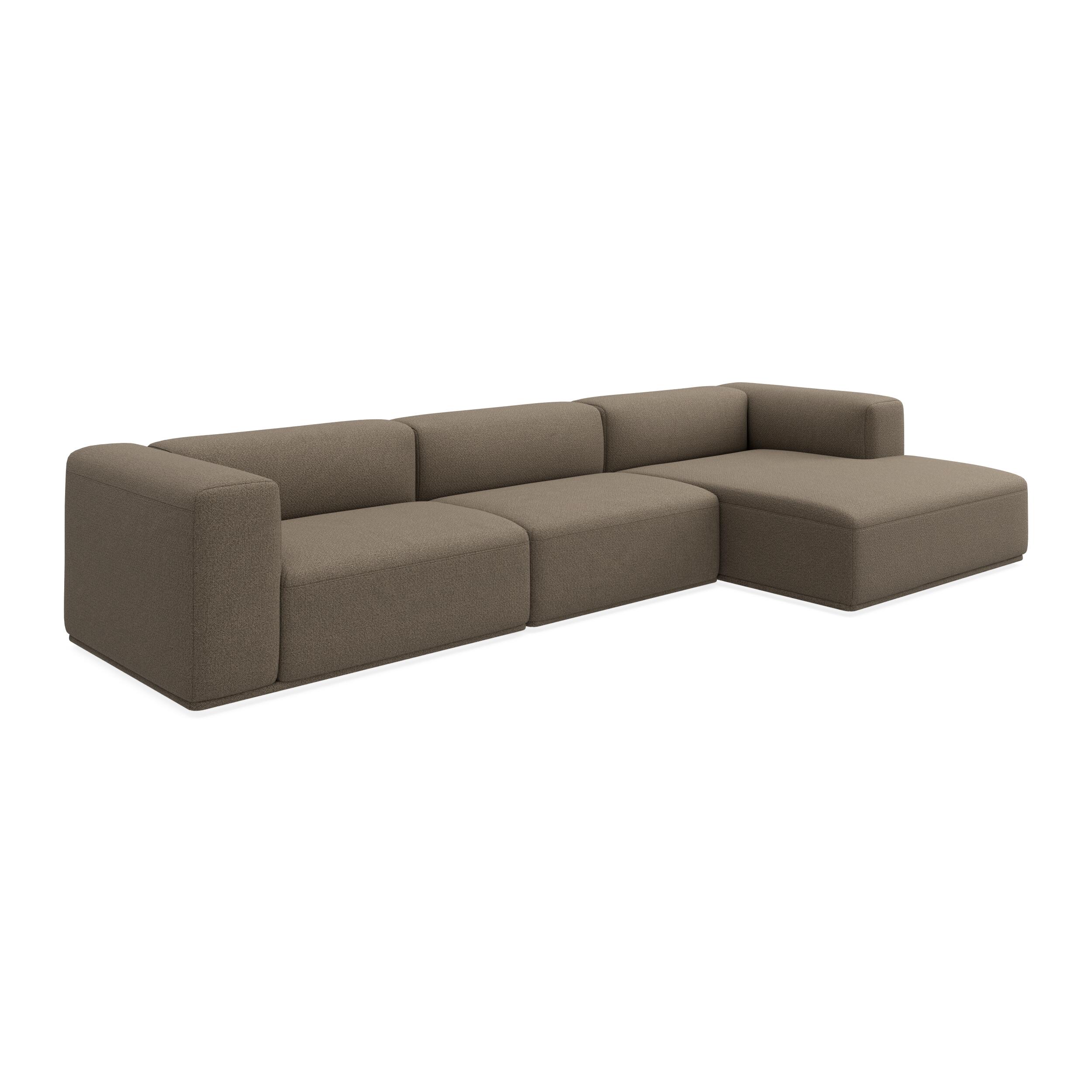 Zano 3-pers. højrevendt sofa med chaiselong