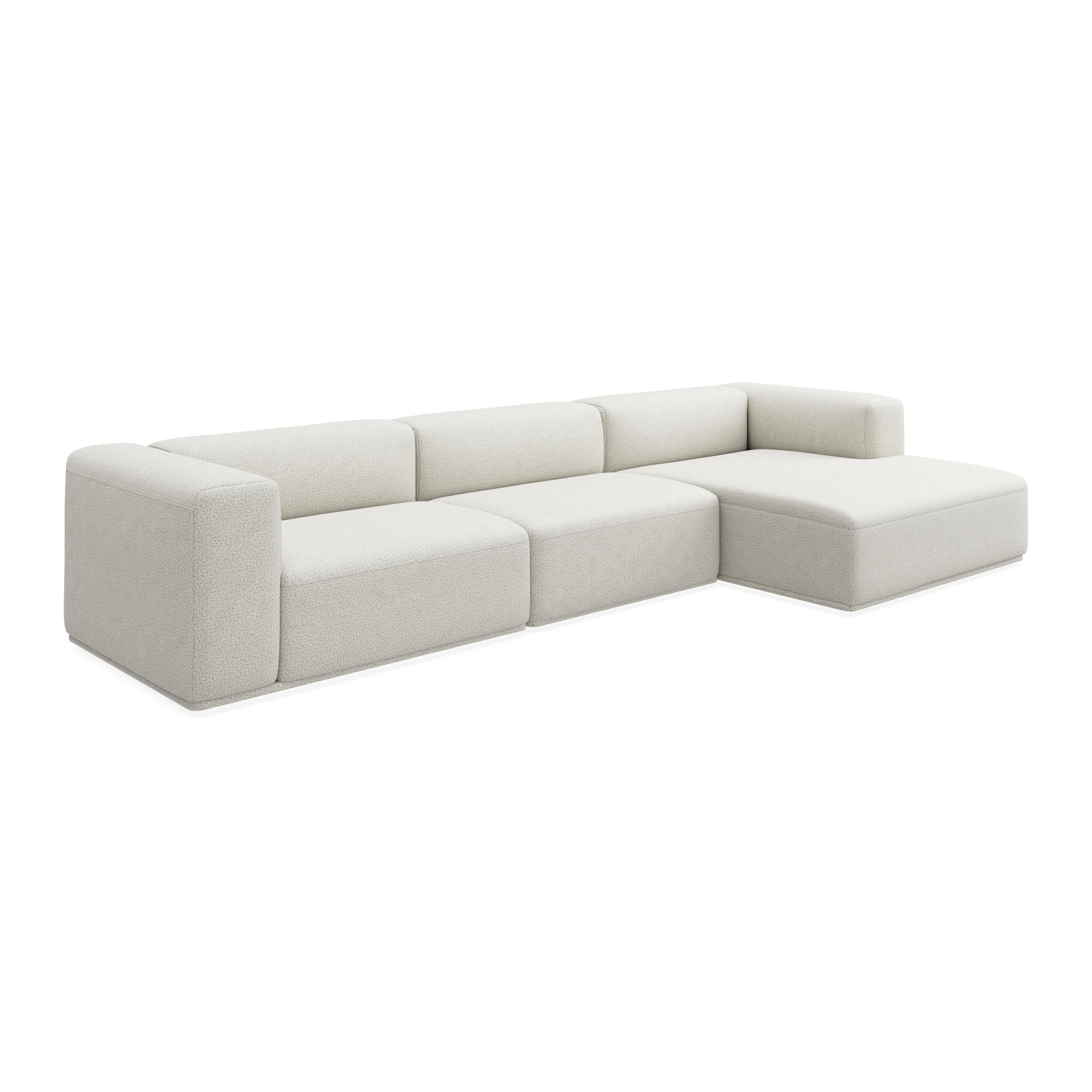 Zano 3-pers. højrevendt sofa med chaiselong