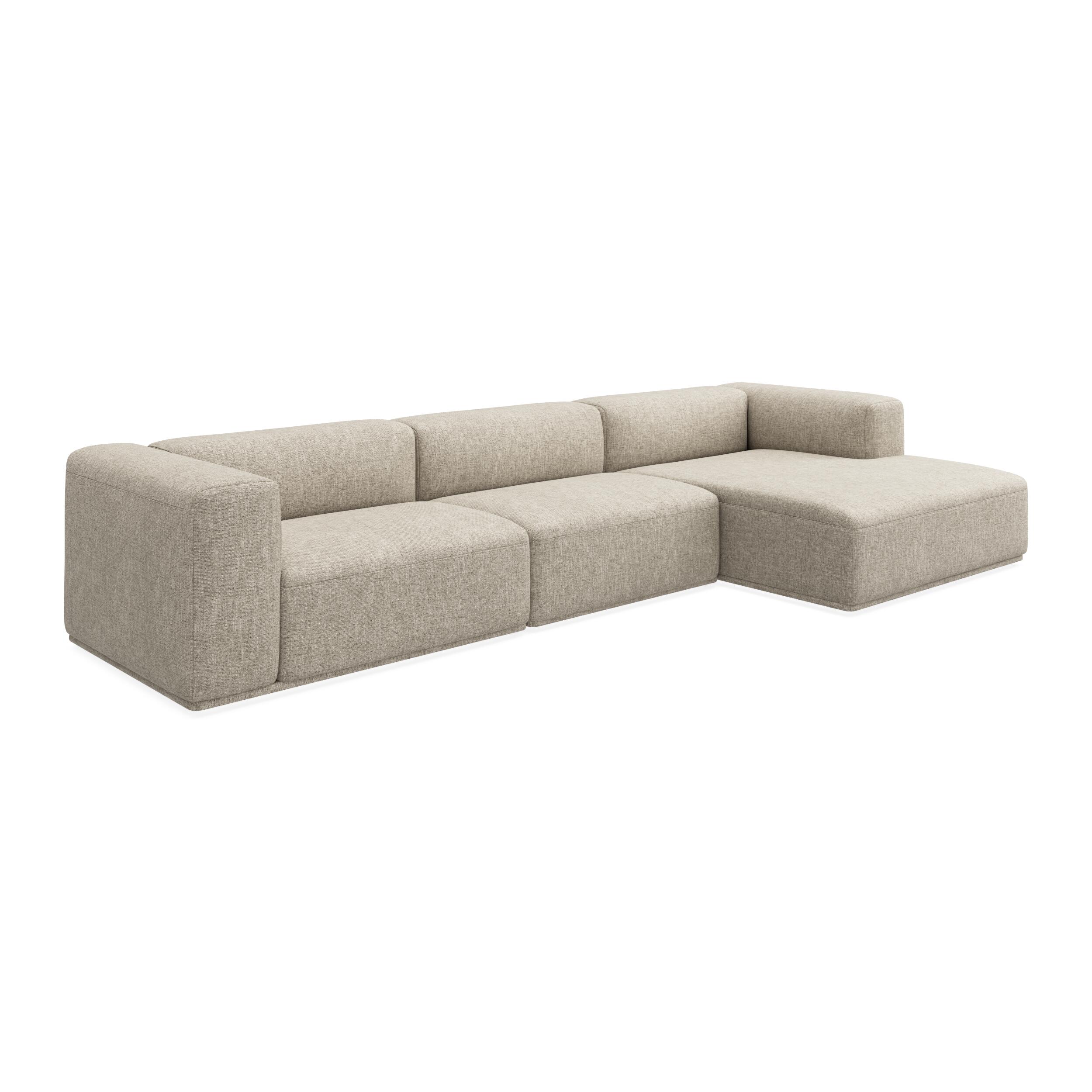Zano 3-pers. højrevendt sofa med chaiselong