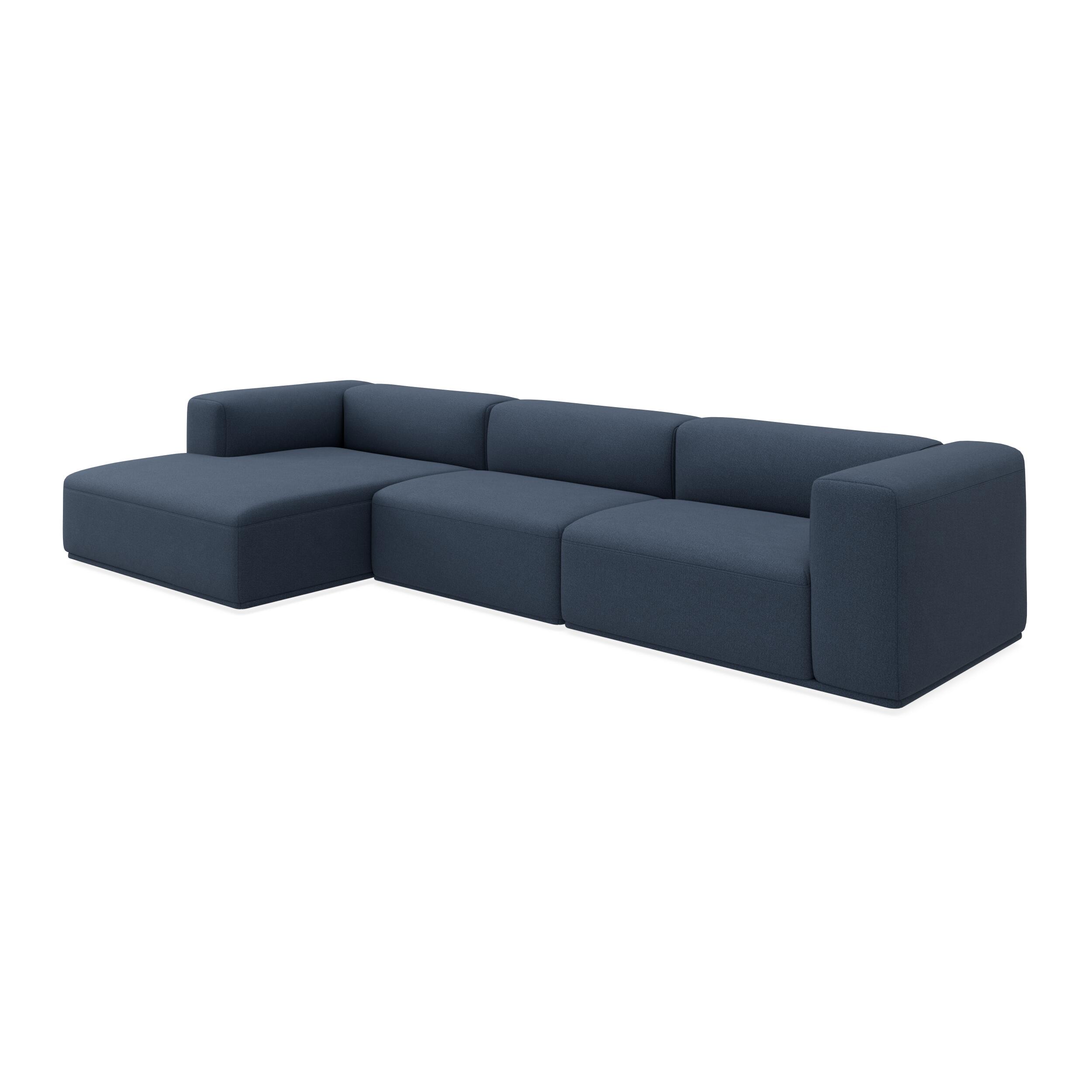 Zano 3-pers. venstrevendt sofa med chaiselong