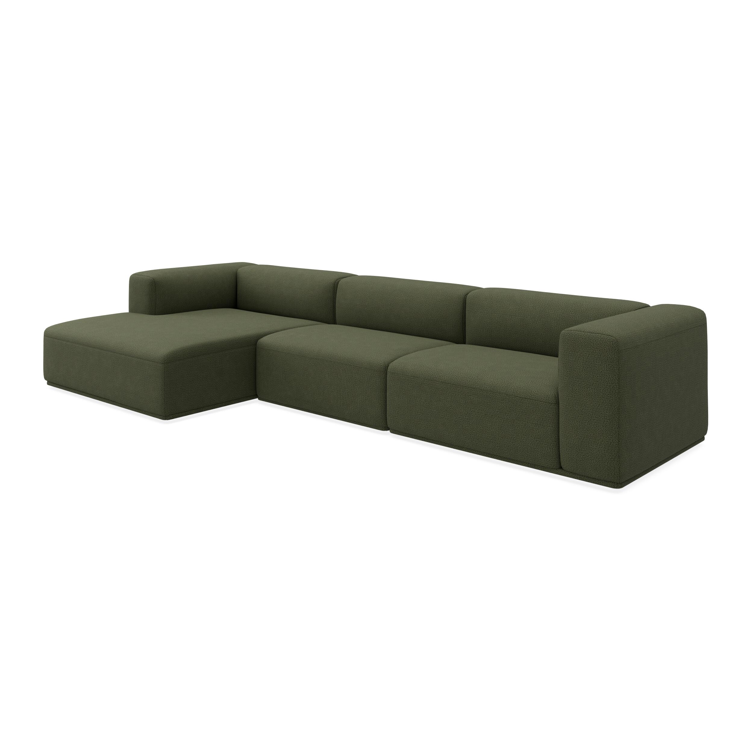 Zano 3-pers. venstrevendt sofa med chaiselong