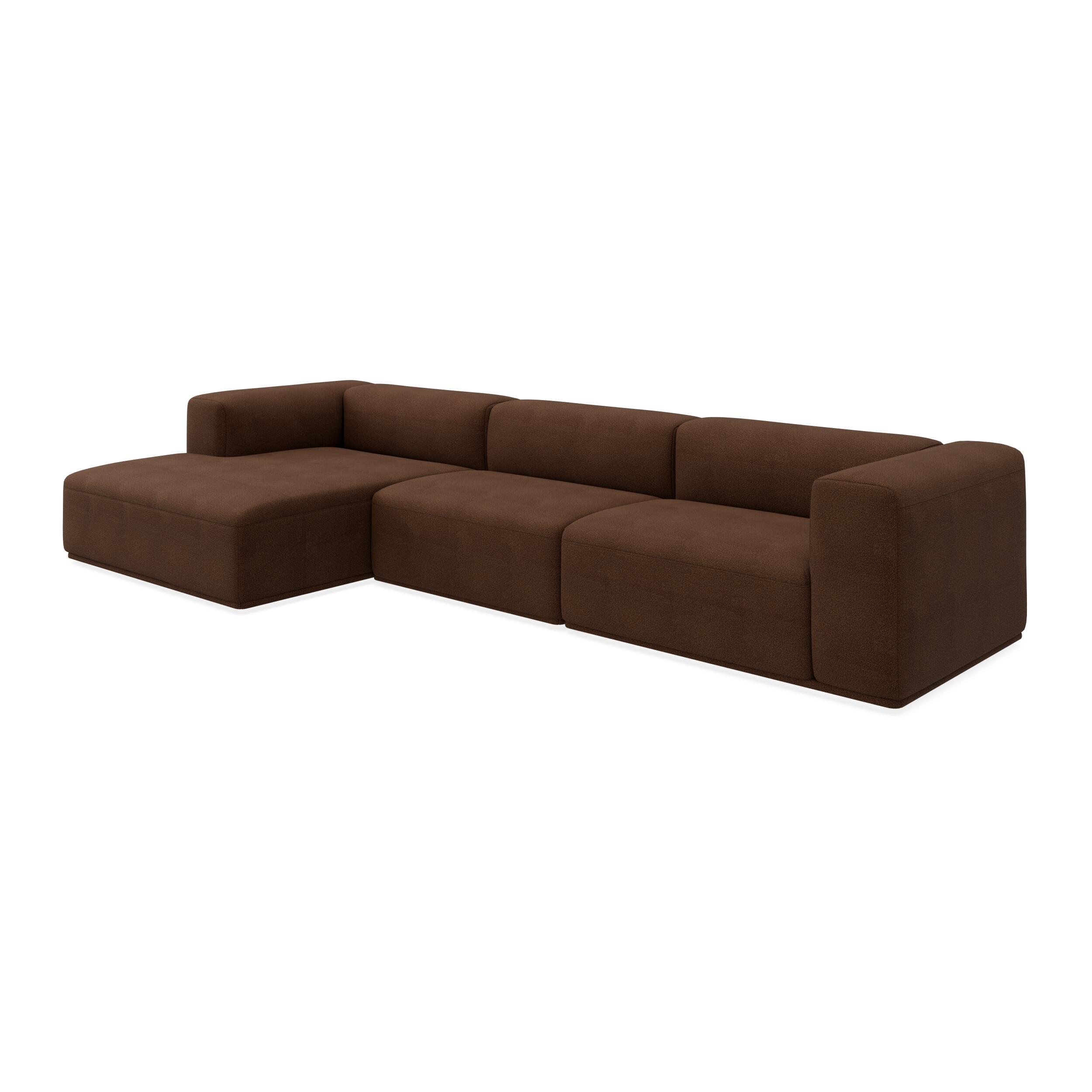 Zano 3-pers. venstrevendt sofa med chaiselong