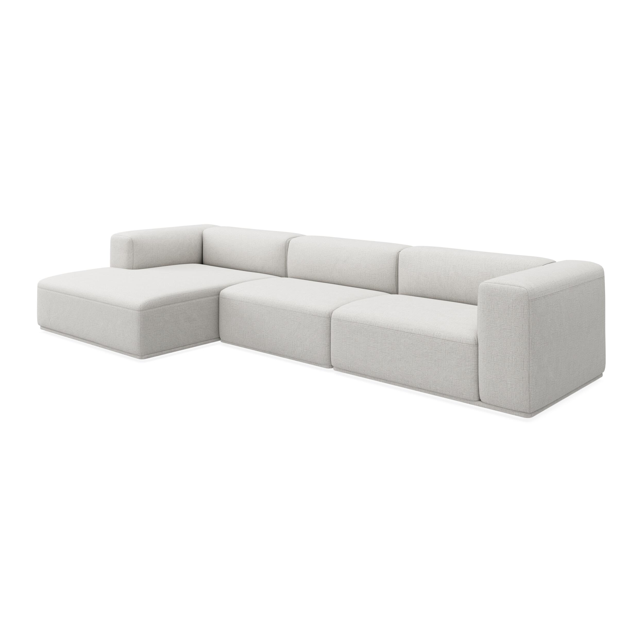 Zano 3-pers. venstrevendt sofa med chaiselong