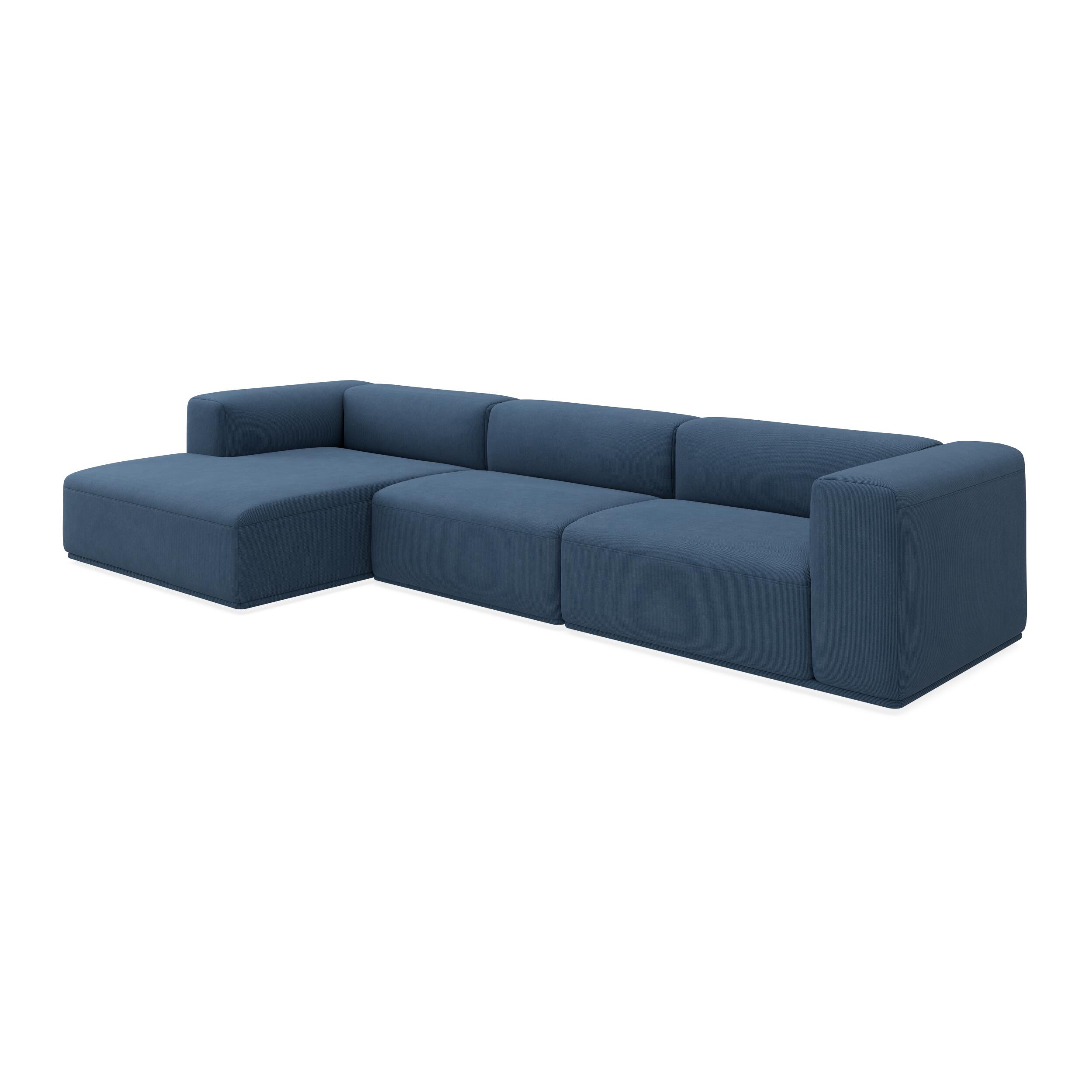 Zano 3-pers. venstrevendt sofa med chaiselong