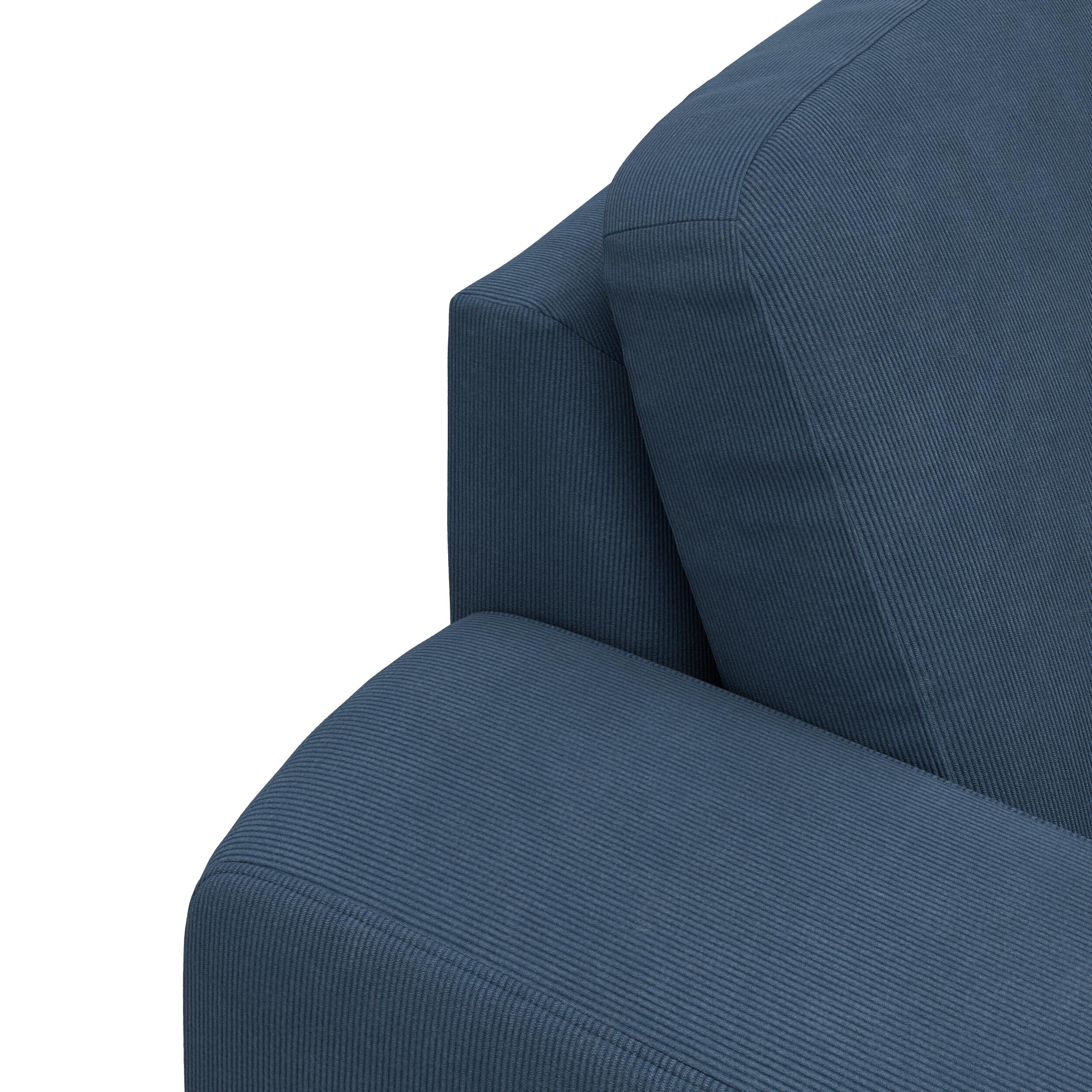Molino højrevendt hjørnesofa med pufafslutning 