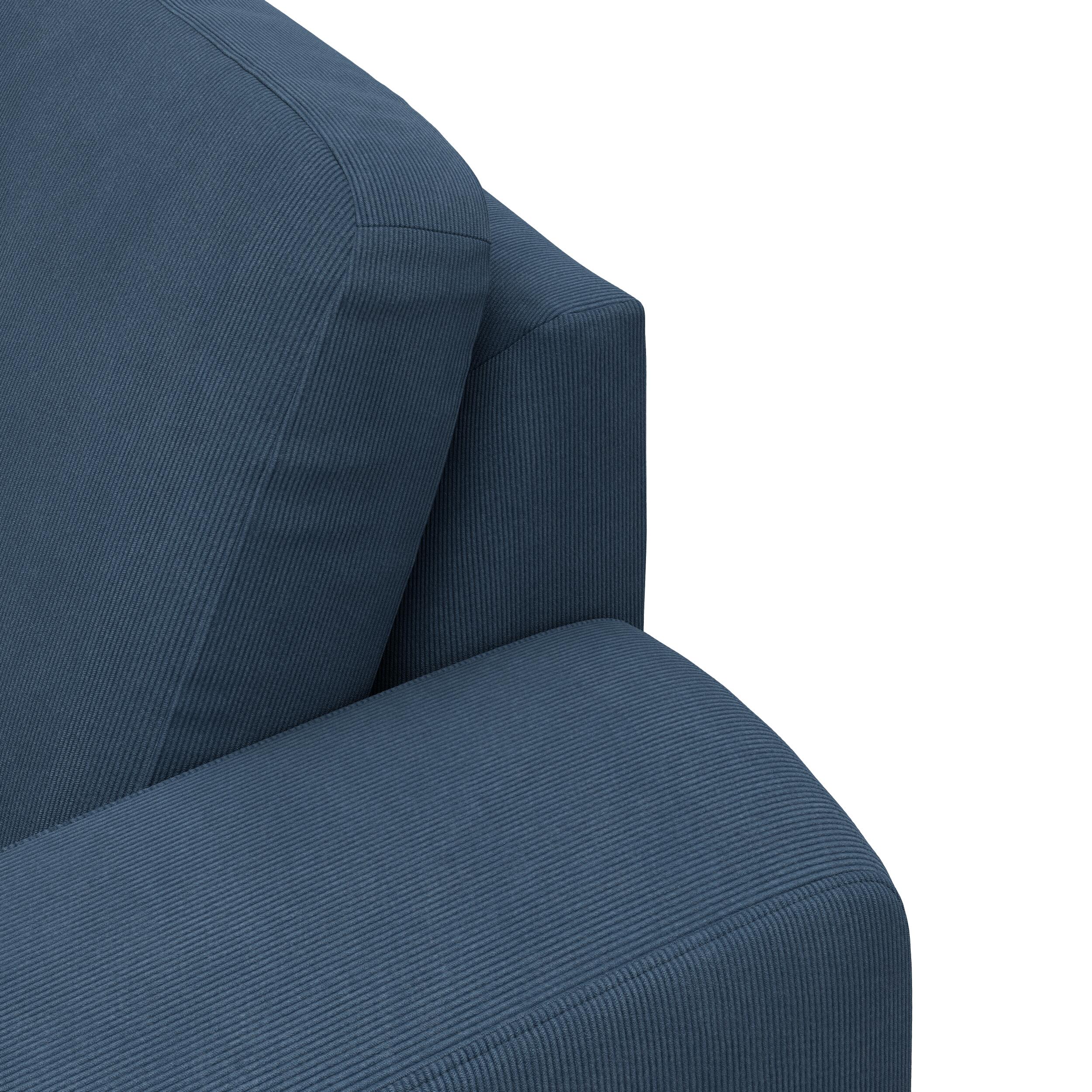 Molino venstrevendt hjørnesofa med pufafslutning 