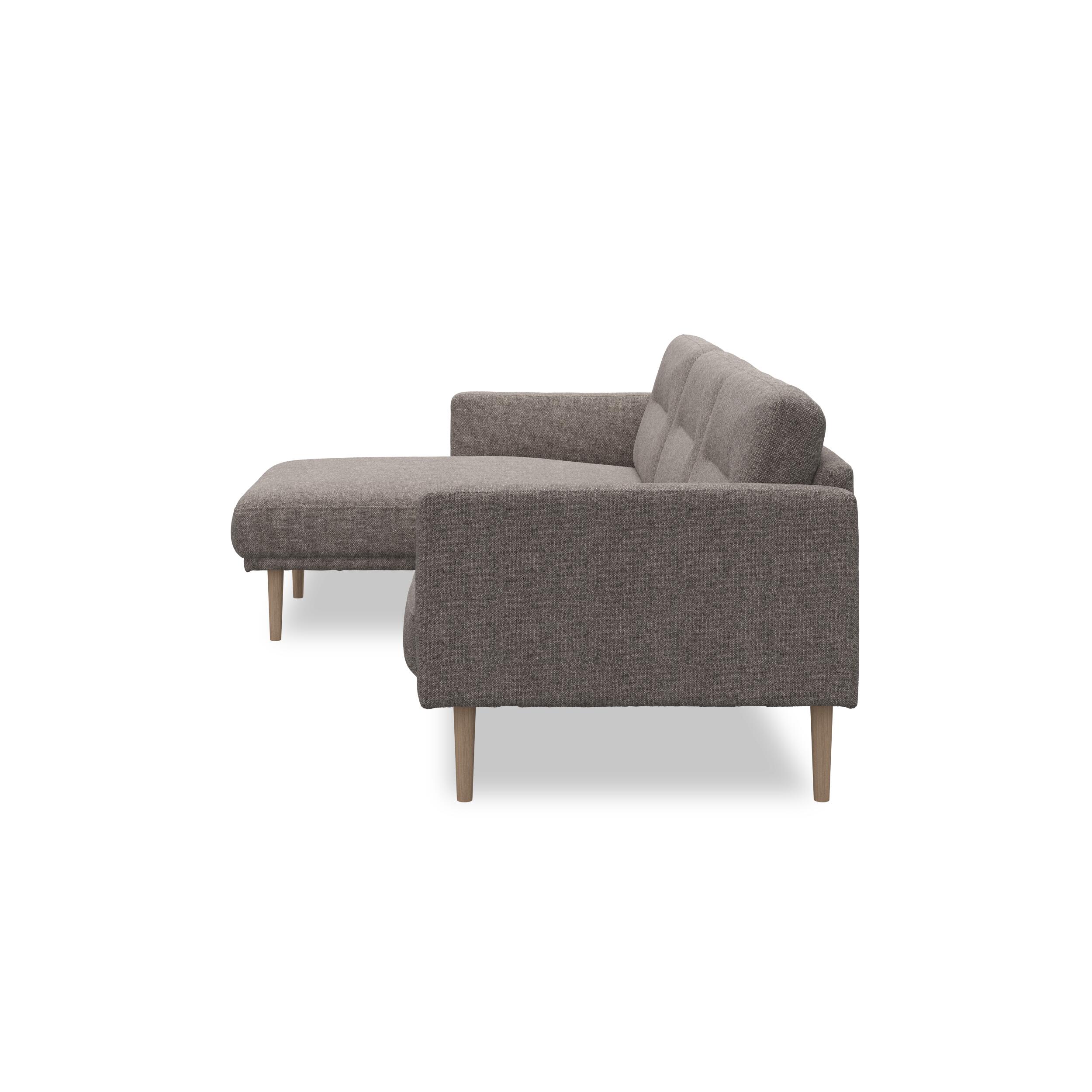 Larvik venstrevendt sofa med chaiselong 