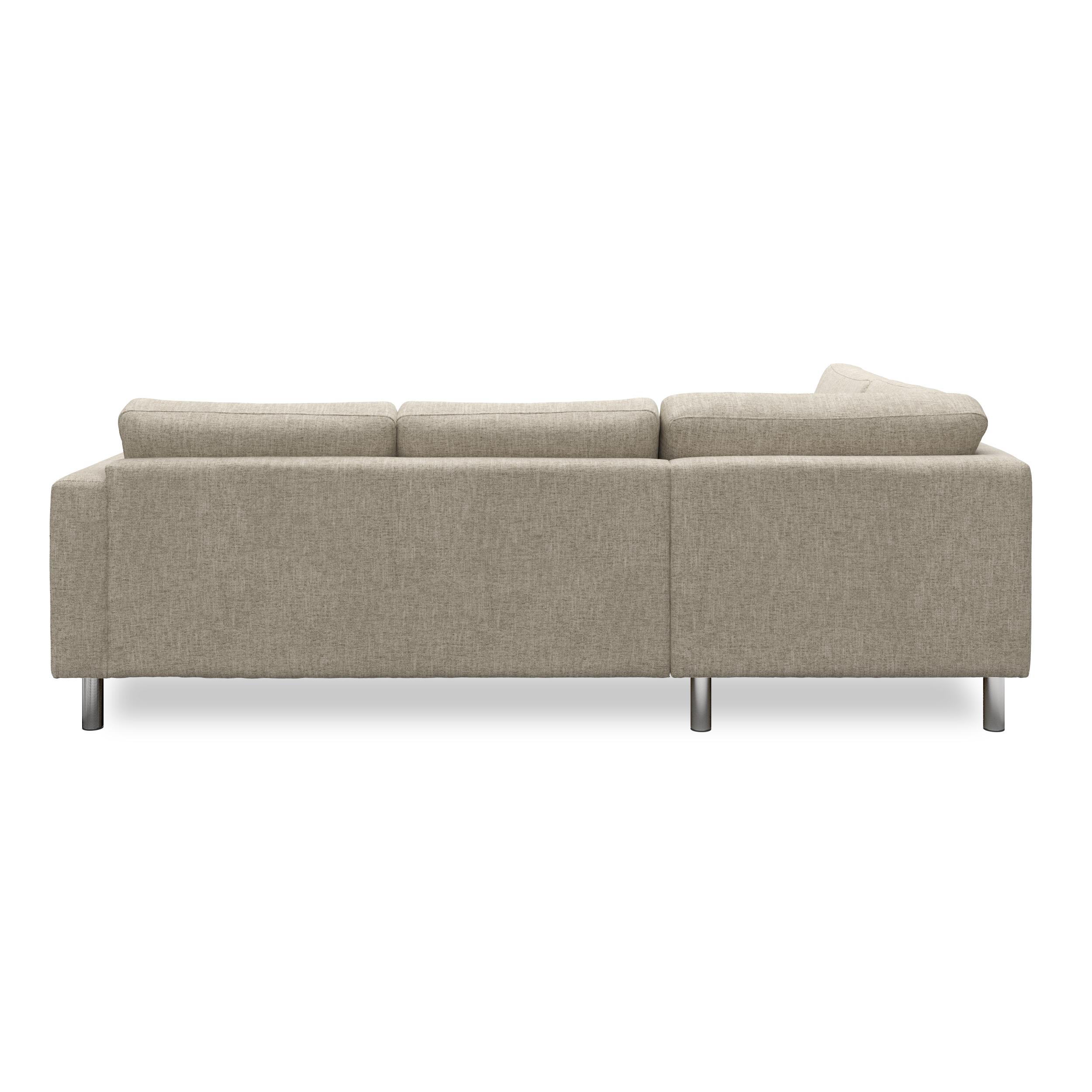 cleveland venstrevendt sofa med pufafslutning 